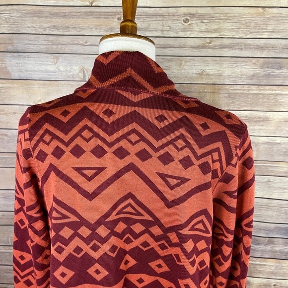 Staring At Stars Medium Array Aztec Cardigan Boho - Picture 8 of 14